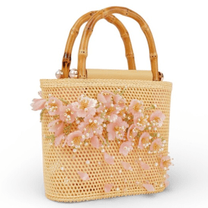 Bamboo Handle Handcrafted Handbag