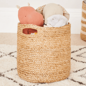 Natural Jute Storage Basket